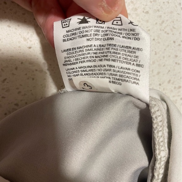 Mens 34x30 Nike Hybrid Woven Flex Golf Pants Chino Light Bone Flat Front - Picture 9 of 9